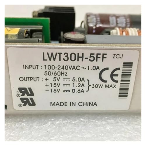 Alimentation Industrielle +5V5.0A multi-tension LWT30H-5FF pour automate et commande - 3