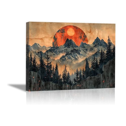 Peinture sur toile moderne de salon pour illuminer votre canapé