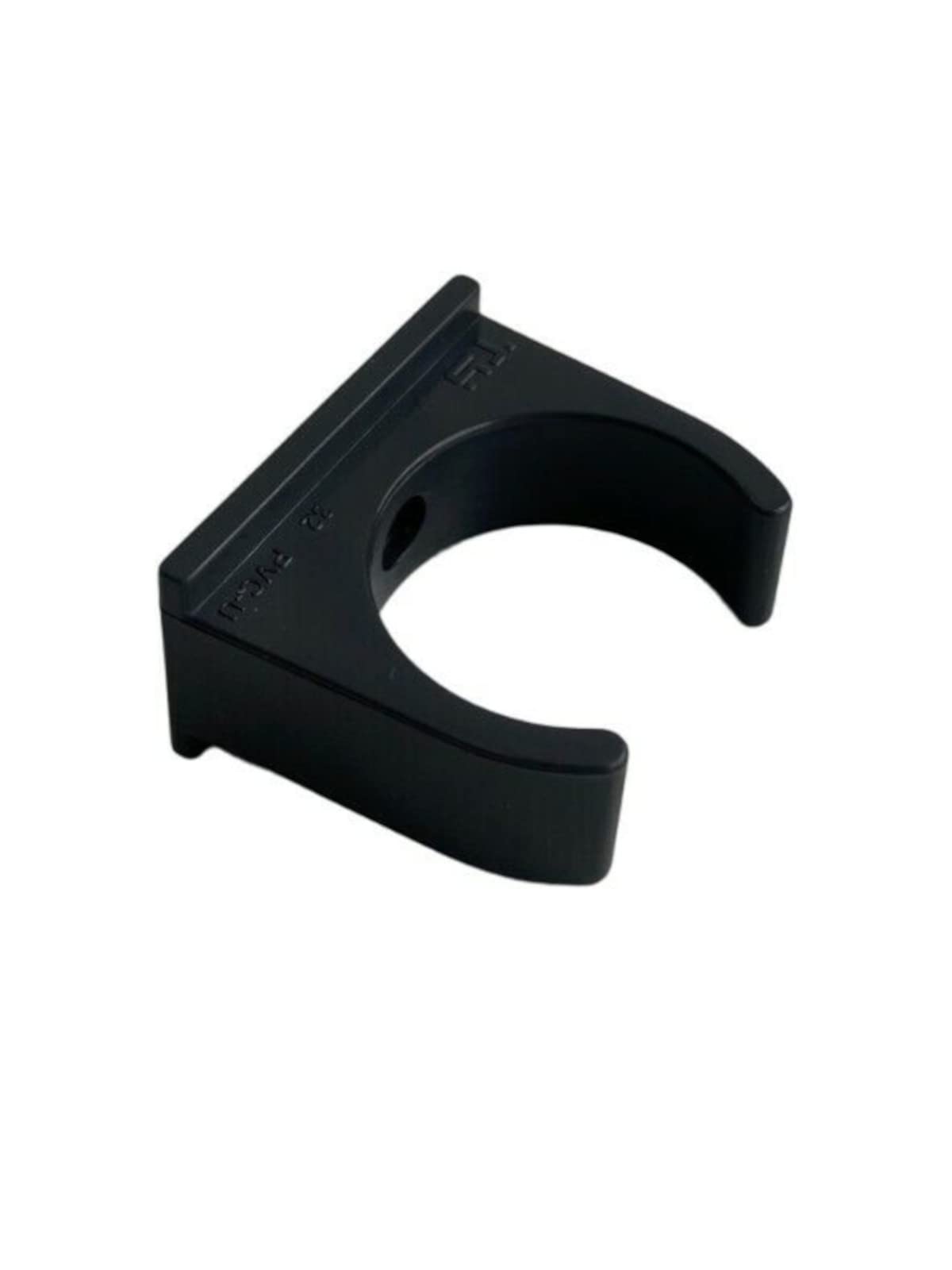 Finest-Filters Grey Pvc Metric Plumbing Fittings Pipe Tubing For Aquarium Fish Tank Pond Solvent Weld Plumbing Connectors (Pipe Clip, 25Mm)