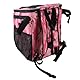 Hunde-Fahrradkorb, Weicher, Belüfteter Hunde-Fahrradträger-Rucksack, Wasserdichter Fahrrad-Haustierträger für Reisen, Katzen- und Hunde-Fahrradkorb, Abnehmbarer (Rosa Camo)