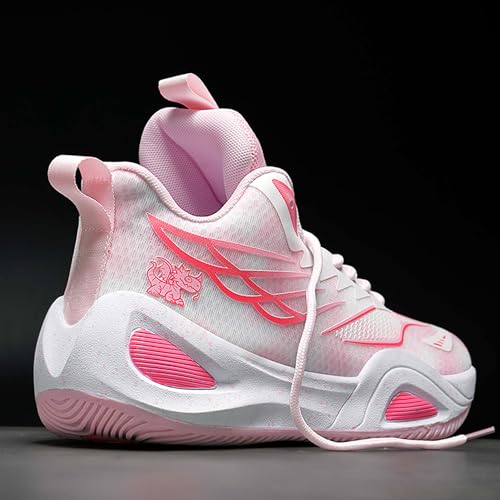 Mens Womens Couples Lace Up Mid Top Casual Sneakers Rubber Sole Non Slip Basketball Sneakers Comfortable and Breathable Running ShoesWear Resistant and Durable Fitness Training Shoes Walking Shoes4