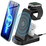 【What You Get】 1 x Estación de carga inalámbrica 3 en 1, 1 x Adaptador QC 3.0, 1 x Cable USB Tipo-C de 3,3 pies, 1 x Manual de usuario, En KOOPAO, su seguridad y experiencia son nuestra máxima prioridad, si tiene alguna pregunta, póngase en contacto con nosotros y le proporcionaremos una solución satisfactoria.