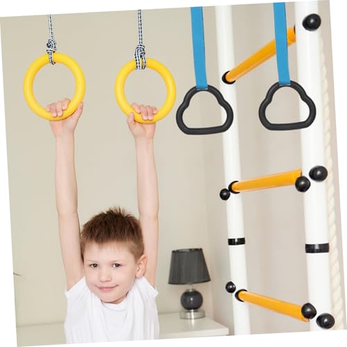Anillas Gimnasia para Ejercicio en Casa 1 Par ABS miniatura 7