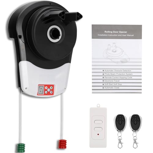 Automatic Roller Door Opener, Roll Up Garage Door Opener 800...