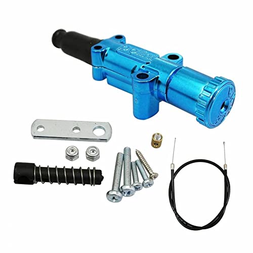 Commande de Starter a Cable Polini 316.0012 Starter Manuel Aluminium Bleu