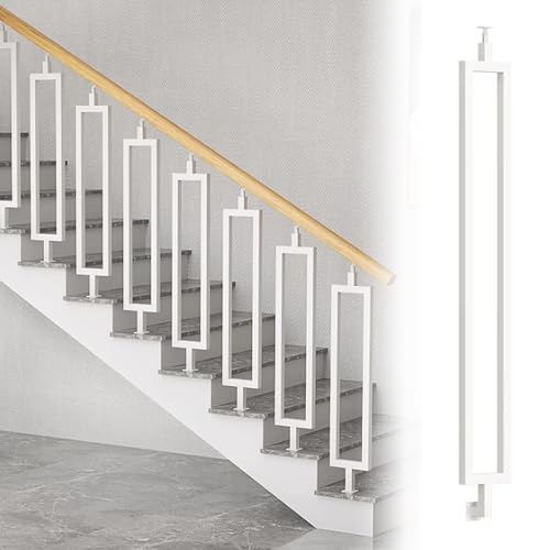 Main courante escalier 126cm avec système de rampe d'escalier à angle réglable gold