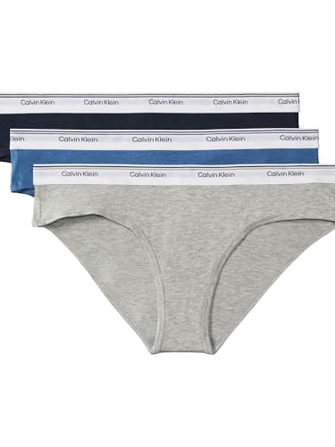 Calvin Klein Balance Cotton Stretch Bikini Panties, 3 Pack