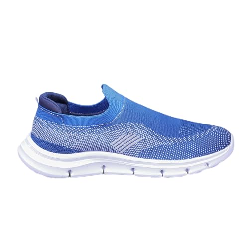 Image of Impakto FlexiSock Men's Walking Shoes | Lightweight & Breathable Casual Shoes | Slip-in Fit System for Hassle-Free Wear | Padded Insole | Anti-Skid EVA Outsole | Perfect for Casual Outfit