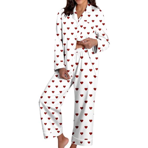 Haut et pantalon imprimés décontractés pour nuit douce