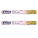 2 x 60 m de largo fácil corte fuerte película adhesiva de repuesto para envoltura de alimentos congelación en microondas 35 cm de ancho