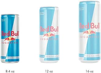 Red Bull Red Edition Watermelon and Sugar Free Energy Drink Bundle, 8.4 Fl Oz, 24 Cans