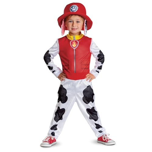 Disguise Paw Patrol Marshall Toddler Costume Official Paw Patrol Marshall Outfit with Headpiece Child Size (2T)