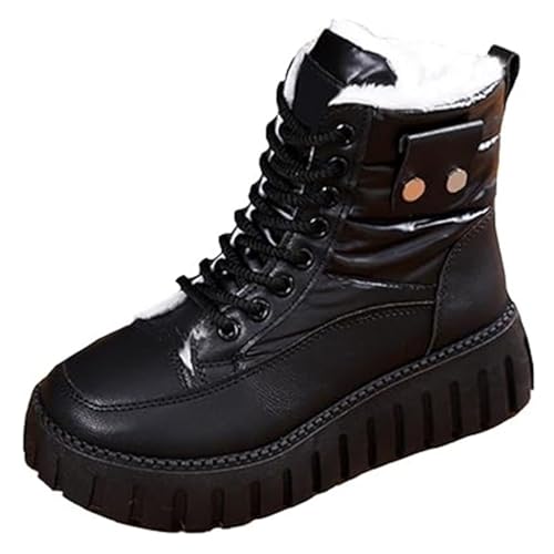 ���f�B�[�X �X�m�[�u�[�c �~�p �v���b�g�t�H�[�� �n�C�J�b�g �g�����X�j�[�J�[ �y�� ���[�X�A�b�v �A���N���u�[�c �A�E�g�h�A �n�C�L���O �E�H�[�L���O�V���[�Y(Black,37 EU)