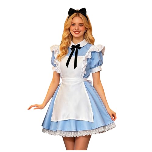 Robe Dirndl Bavière Oktoberfest courte pour faire la fête entre amis au carnaval