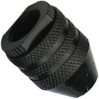 Mini 3 Jaw Drill Chuck Adapter for Small Bits M7x0.75mm Black Alloy