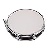 Julihai Snare Drum, Stainless Steel and Pine Wood Snare Drum for Beginners, 14 Inch Set for Student Practice and Performance (Burgundy) #2