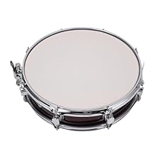 [Beginner Friendly]14 inch snare drum perfect for students and beginners, ideal for practice sessions and performances. [Enhanced Sound]Featuring a pine wood shell and stainless steel construction for improved sound quality and resonance. [Easy Stora...