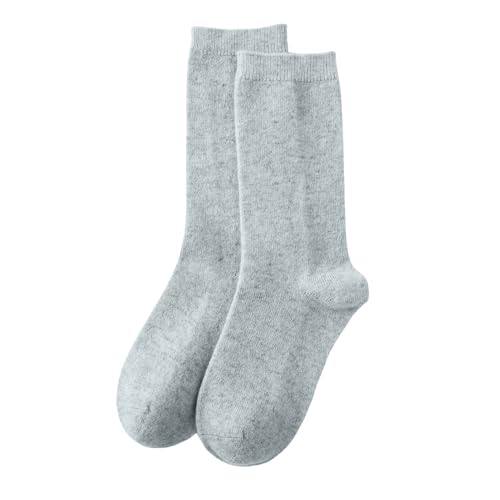 Generisch Calcetines para hombre 44 negros Calcetines de mujer para el hogar, calcetines cálidos de lana, color sólido, calcetines medianos para pantorrilla Medias sin soporte de encaje negro, azul