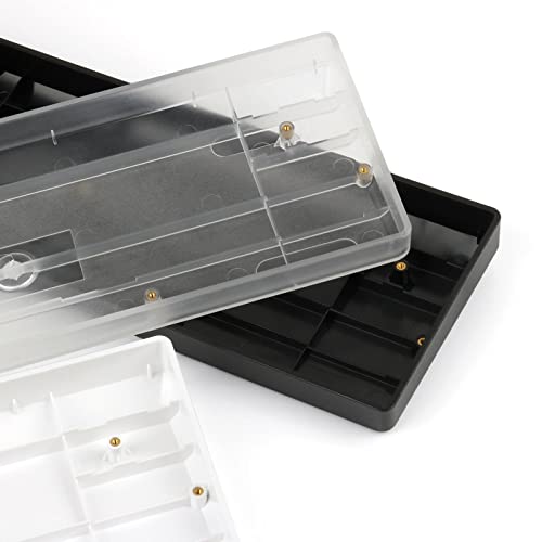 Cadre de clavier mécanique blanc pour bureau épuré