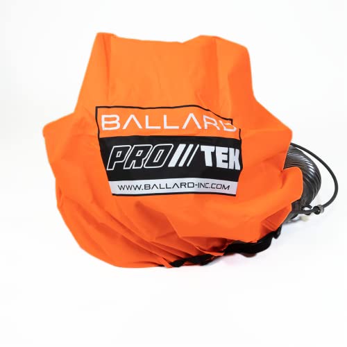 PRO/Tek Blower Cover - Water Resistant - UV Resistant - 600D Heavy Duty Oxford Material with PVC Coating (Orange)