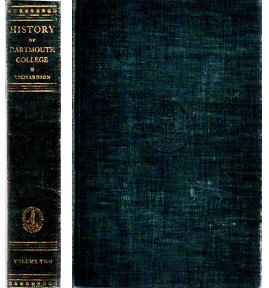 Hardcover History of Dartmouth College Volume II Book