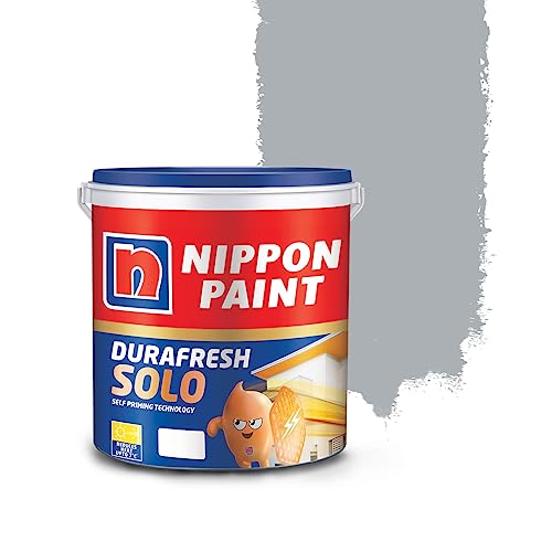 Image of Nippon Paint Durafresh Solo Exterior Emulsion Paint (Gray Mystic, 20 L)