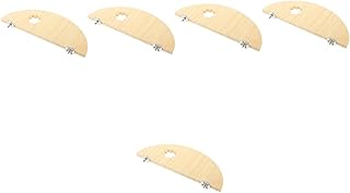 iplusmile 5 Pçs Hamster Trampolim Brinquedos De Madeira Brinquedos De Gaiola De Pássaro Brinquedos De Pequenos Animais Suporte De Madeira De Rato Plataforma De Hamster Plataforma De