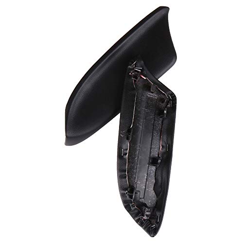 Lujuntec Front Door Panels Armrest Fits 2008-2012 For Honda For Accord Door Armrest Black(2Pcs) #TOP6