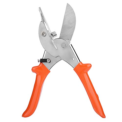 NDNCZDHC SK5 blade Multifunctional Angle Scissors with Nonslip Handle 20 to 45mm Cutting Range for Cutting Rubber Strip Wire Duct Edge Banding Strip