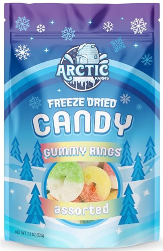 Anillos Gomitas Liofilizadas Arctic Farms 2.2 oz miniatura 5
