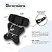 Infant Insert Compatible with Doona|Graco Snugride|Britax|Chicco Keyfit |Evenflo Pivot |Head and Body Support |Side Impact Protection for Newborn |Doona Accessories |Black