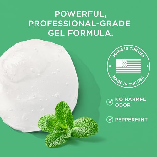 Image of Lee Beauty Professional Callus Remover for Feet - Peppermint, Powerful Formulation - Extra Strength Gel, Home Pedicure Foot Spa Results - Cracked & Dead Dry Skin Supplies - 8 Ounce