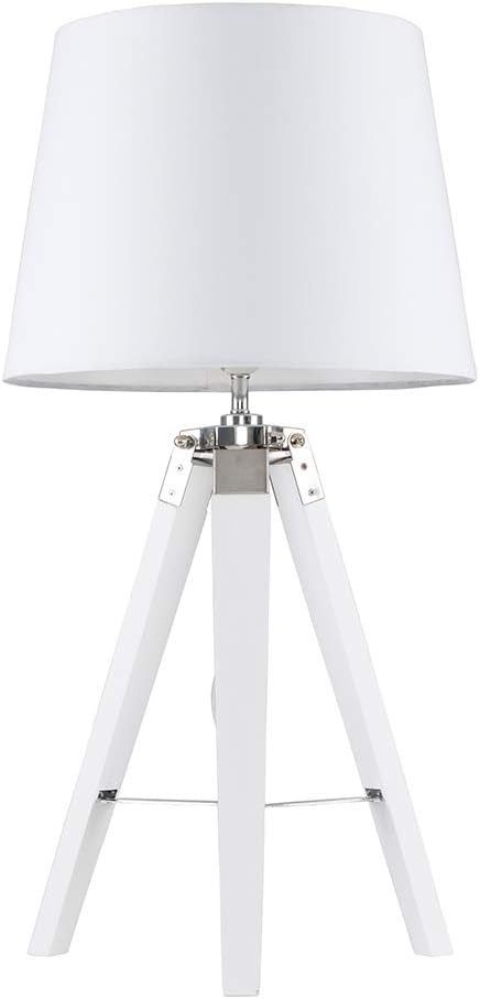 MiniSun | Modern White Wood And Silver Chrome Table Zambia - View #9