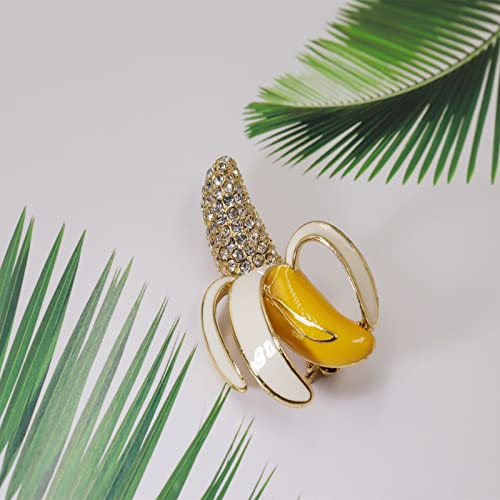 Image of Animal brooch Women's Fashion Unique Crystal Rhinestone Vintage Enamel Lapel Safety Pin, Clothing Jewelry Clothing Backpack Jacket Hat Decoration DIY