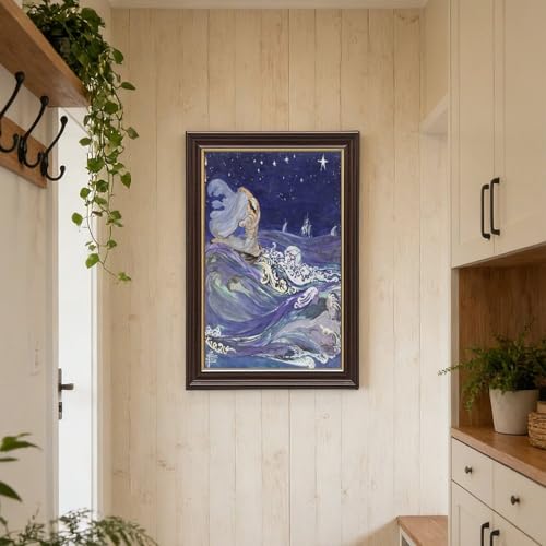 Créatures marines 1907 cadre à suspendre déco murale facile