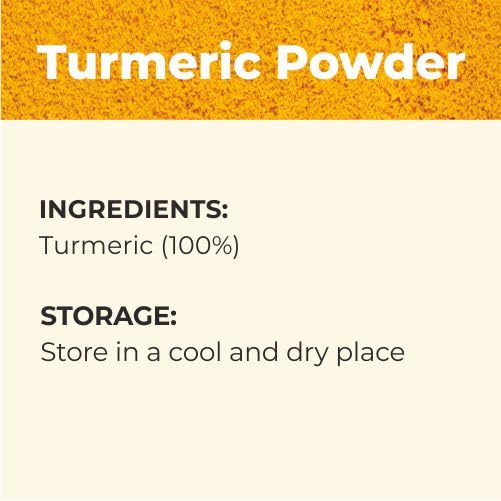 Image of Khetika Turmeric Powder 400g | Toxin Free Haldi | Traditional Stone Ground | High Curcumin & Natural Oils | No Artificial Colours | Authentic Taste & Aroma (Pack of 2)