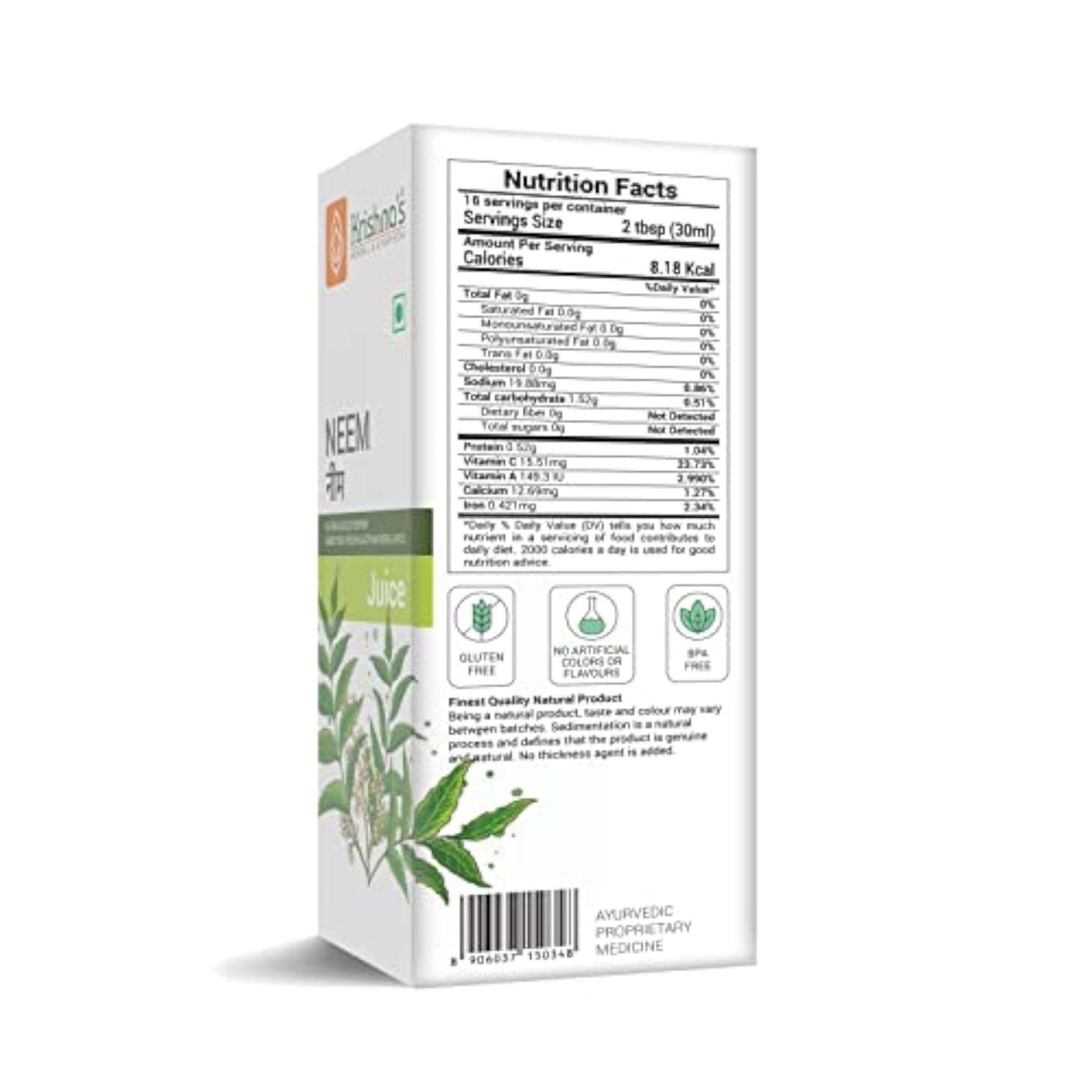 Neem Juice for Natural Blood Purification