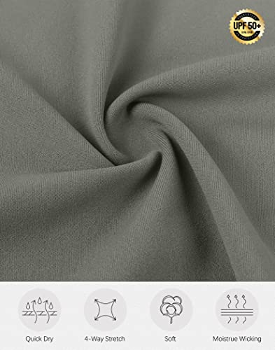 Santiny 19" Golf Skorts Skirts For Women Zipper Pockets Knee Length Skort Women's High Waist Athletic Tennis Skirt (Grey Sage_M) #TOP4