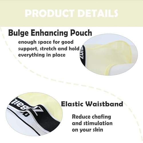 Mens Sexy See Through Underwear Breathable Mesh Sheer Briefs Bulge Pouch for Play 1 to 3 Pack2