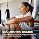 Relxhome Open Ear Kopfhörer Bluetooth 5.3, HiFi Sport Kopfhörer mit 4 Mic, Reduzierung des Anrufrauschens, Open Ear kabellose Earbuds, 36 Stunden Laufzeit, Kabelloses Laden