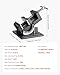 VEVOR Tilting Vise, 4.25 Inch Jaw Width, Portable Drill Press Bench Vise, 0–90° Adjustable Tilt, Durable Cast Iron Construction, Workbench Vice for Woodworking, for Benchtops and Drill Presses, Black