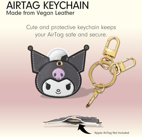 Sonix Keychain Case Compatible with Apple AirTag, Kuromi, AirTag - 1