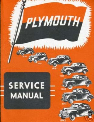 Plymouth Service Manual 1936 1942