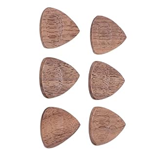 Médiators de guitare de couleur bois, triangle de sélection en bois d’ukulélé classique fendu de pouces pour l… - Les Beatles, Paul McCartney, John Lennon, RIngo Starr, George Harrison Médiators de guitare de couleur bois, triangle de sélection en bois d'ukulélé classique fendu de pouces pour l… – Image 3