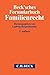 Produktbild Beck'sches Formularbuch Familienrecht: Mit Freischaltcode zum Download der Formulare (ohne Anmerkungen)