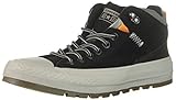 Gummisohle für Traktion Converse Herren Chuck Taylor All Star High Top Sneaker Boot Turnschuh, Black Black Dolphin, 38 EU