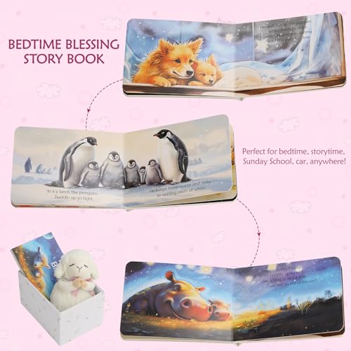 Sawnfay BAPTISM GIFTS For Girls And Newborn Baby, Christening Gifts Set thumb #2