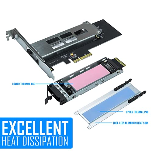 Bandeja SSD M.2 NVMe caddy interno Kingwin para chasis KW-101M2-BR de PC 2