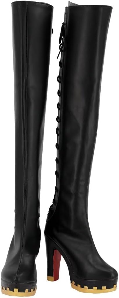 モエモエヤ] ウマ娘 ドリームジャーニー コスプレ靴 勝負服 革靴