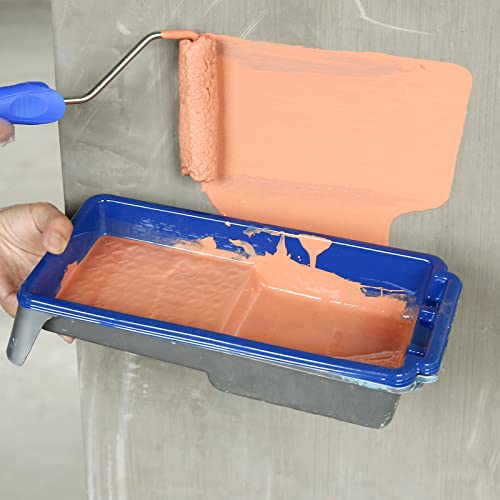 image for Mister Rui 4 Inch Paint Roller Tray - 22 Pack with Liners, Disposable 